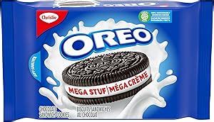 OREO Mega Stuf Chocolate Sandwich Cookies, 374 g .